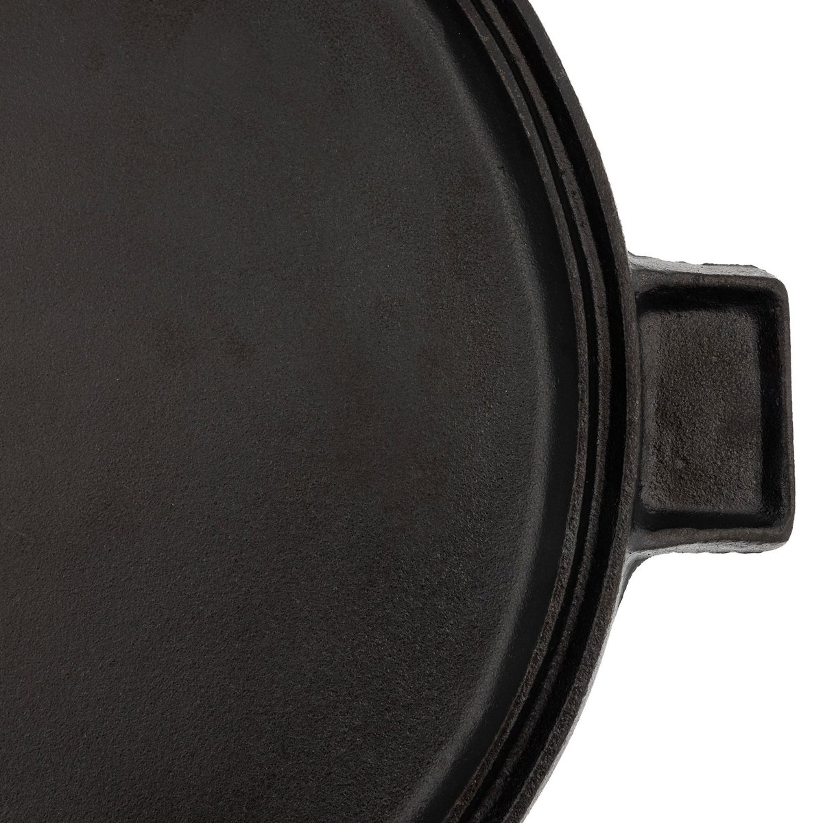 Støbejerns Grill og Stegeplade Rund 36 cm.