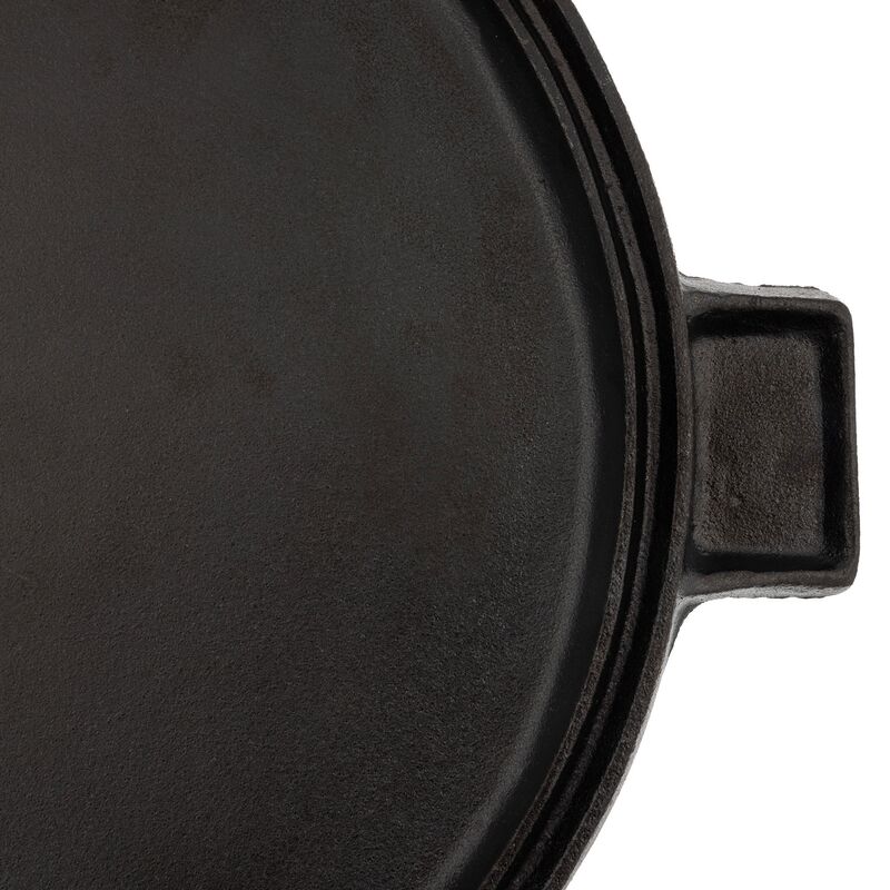 Gjutjärn Grill- och Stekplatta Rund 36 cm
