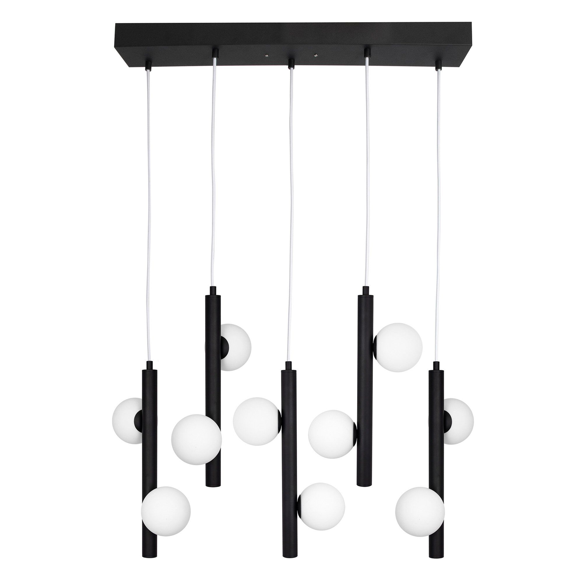 Globen Lighting Pearl 5 pendel Svart
