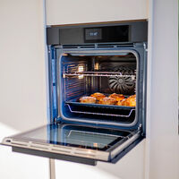 FMOD6117PTN3 Modern inbyggnadsugn med pyrolyse 80 liter, carbonio