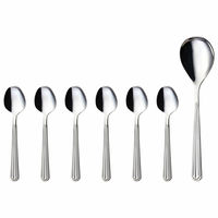 Renessanse dessertset 7 delar, stål