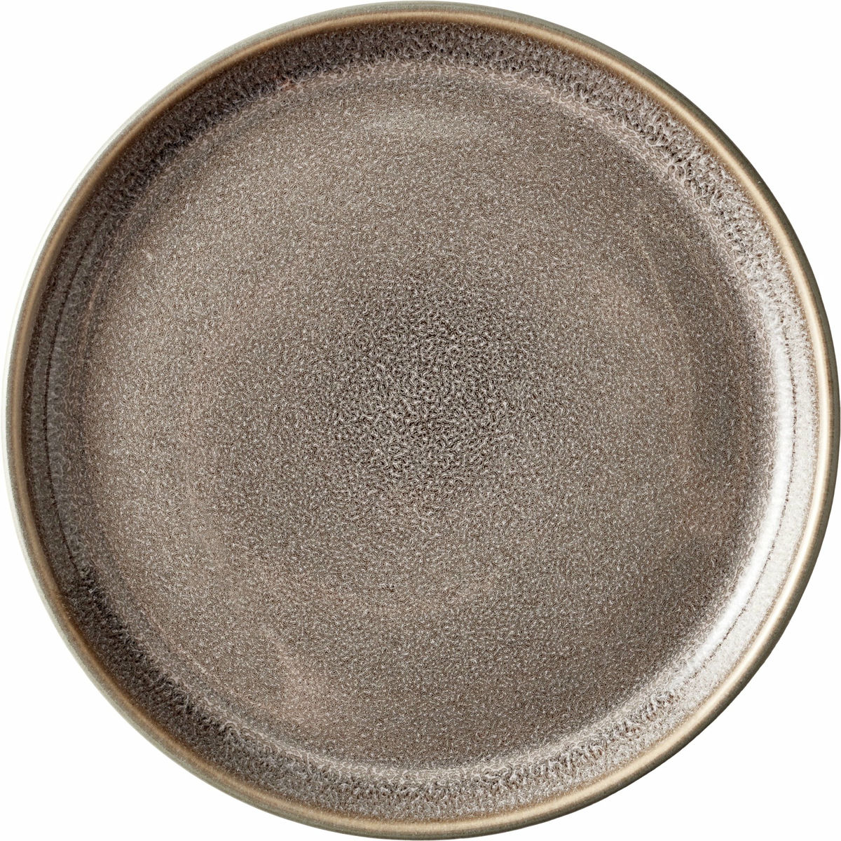 Gastro Tallerken Ø17 cm, blank grå/grå