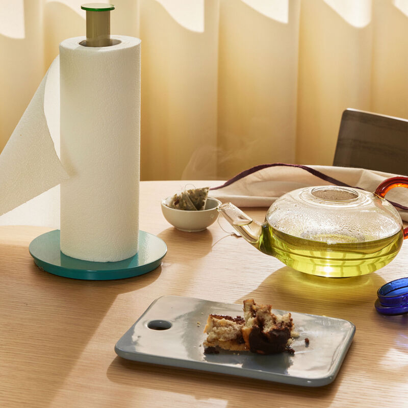 Hübsch Amare Serveringsfat 2-pakning, blå/oransje