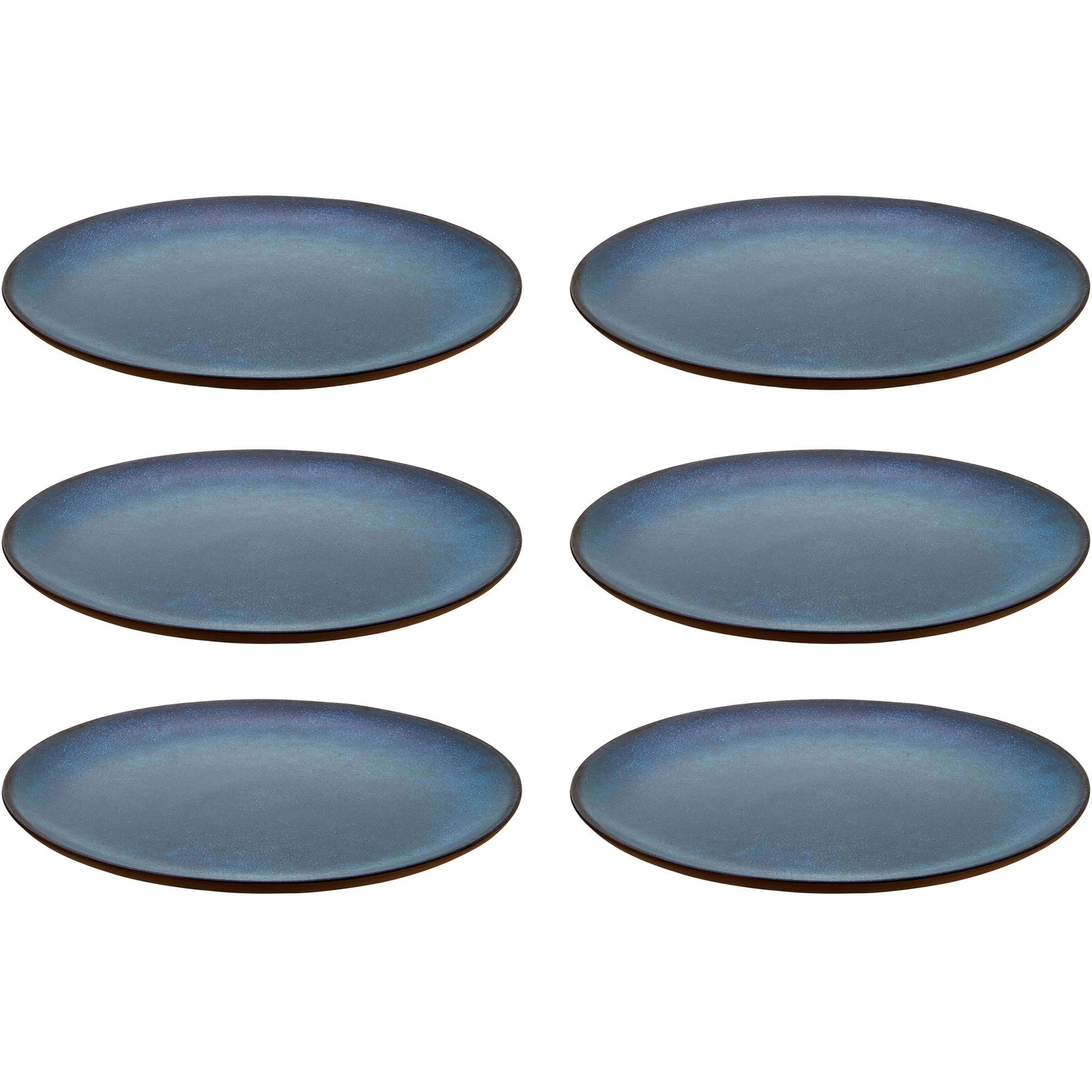 RAW Middagstallrik 28 cm. 6 st. Midnight Blue
