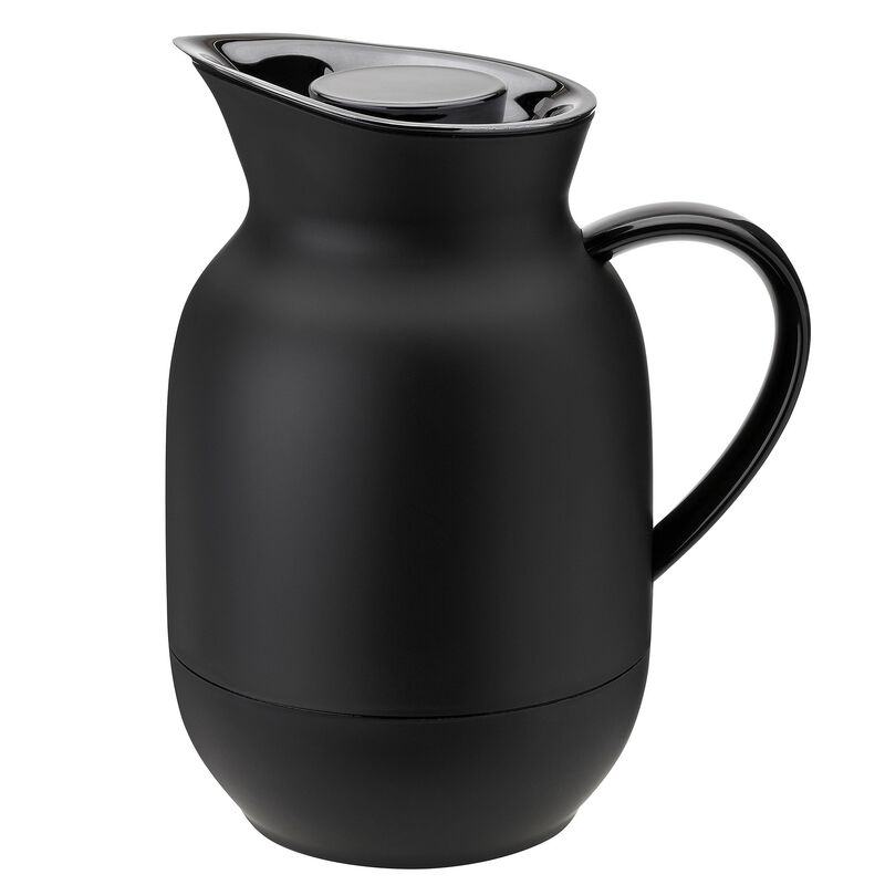 termoskanna 1 liter, kaffe, soft black