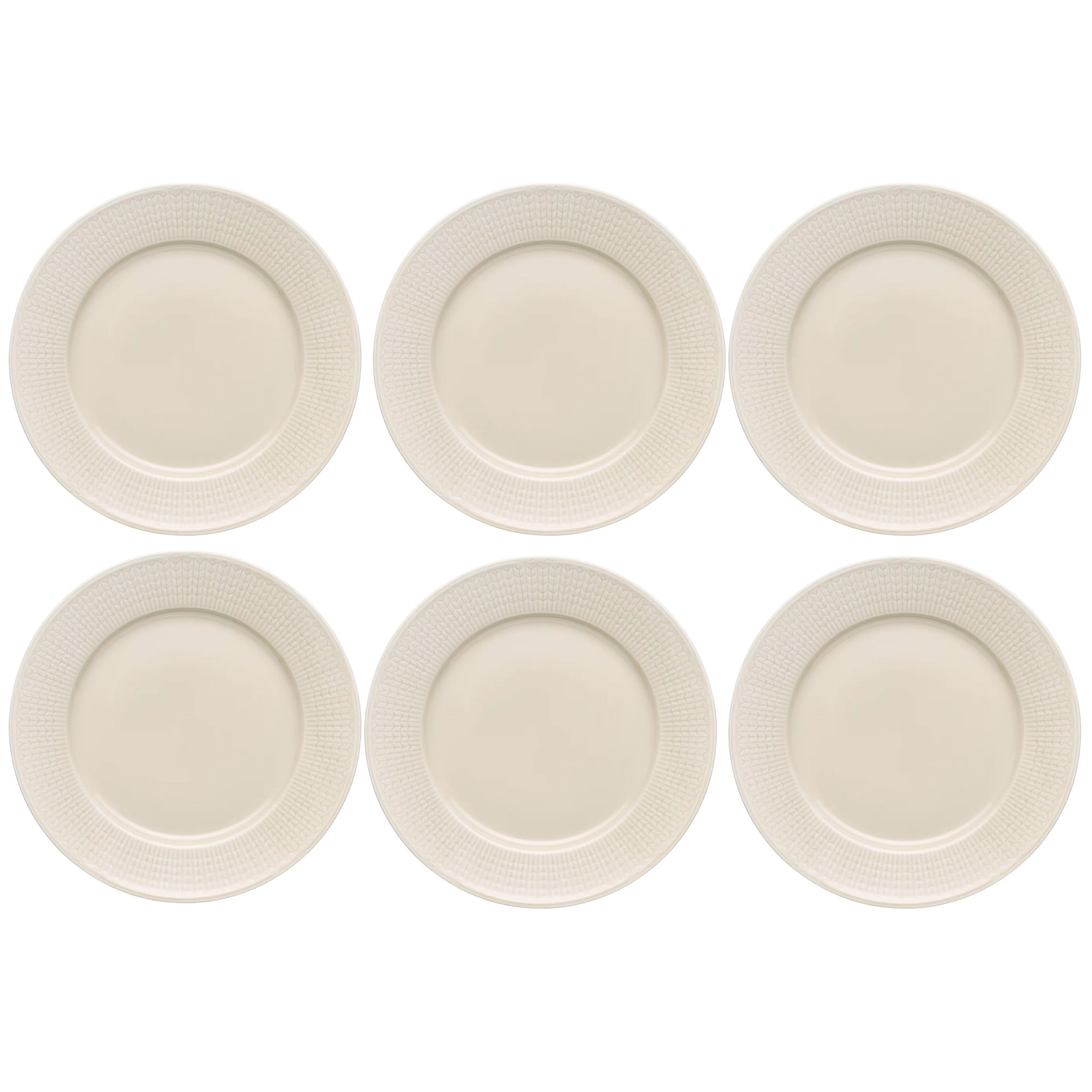 Rörstrand Swedish Grace Tallerken Havre 27cm 6-pak