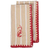 Byon Bubba Kjøkkenhåndkle 2-pack, beige