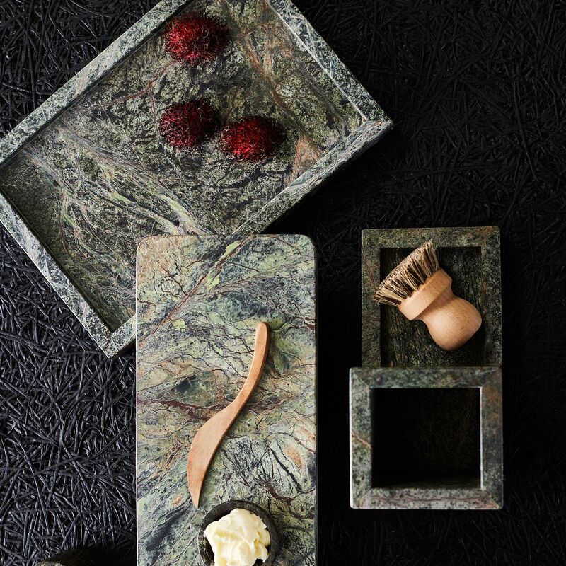 Vita bricka, seagrass