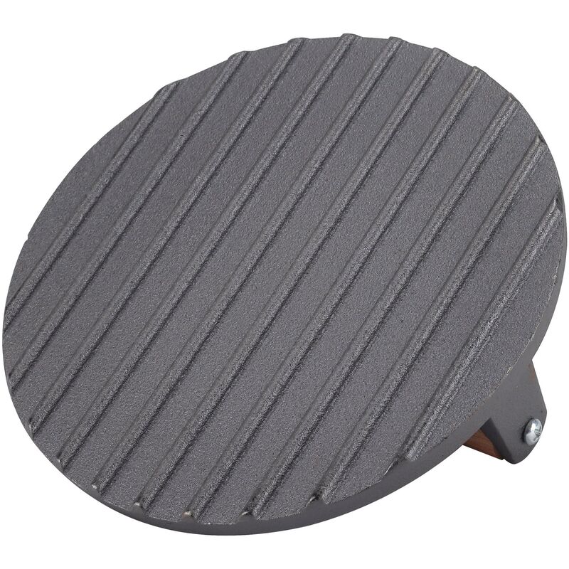 Grillpresse i støpejern Ø 17,5 cm