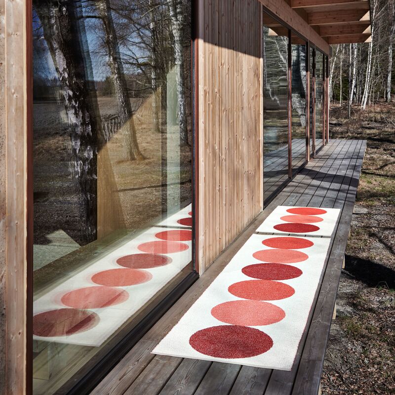 Otto muovimatto 70 x 140 cm, berry