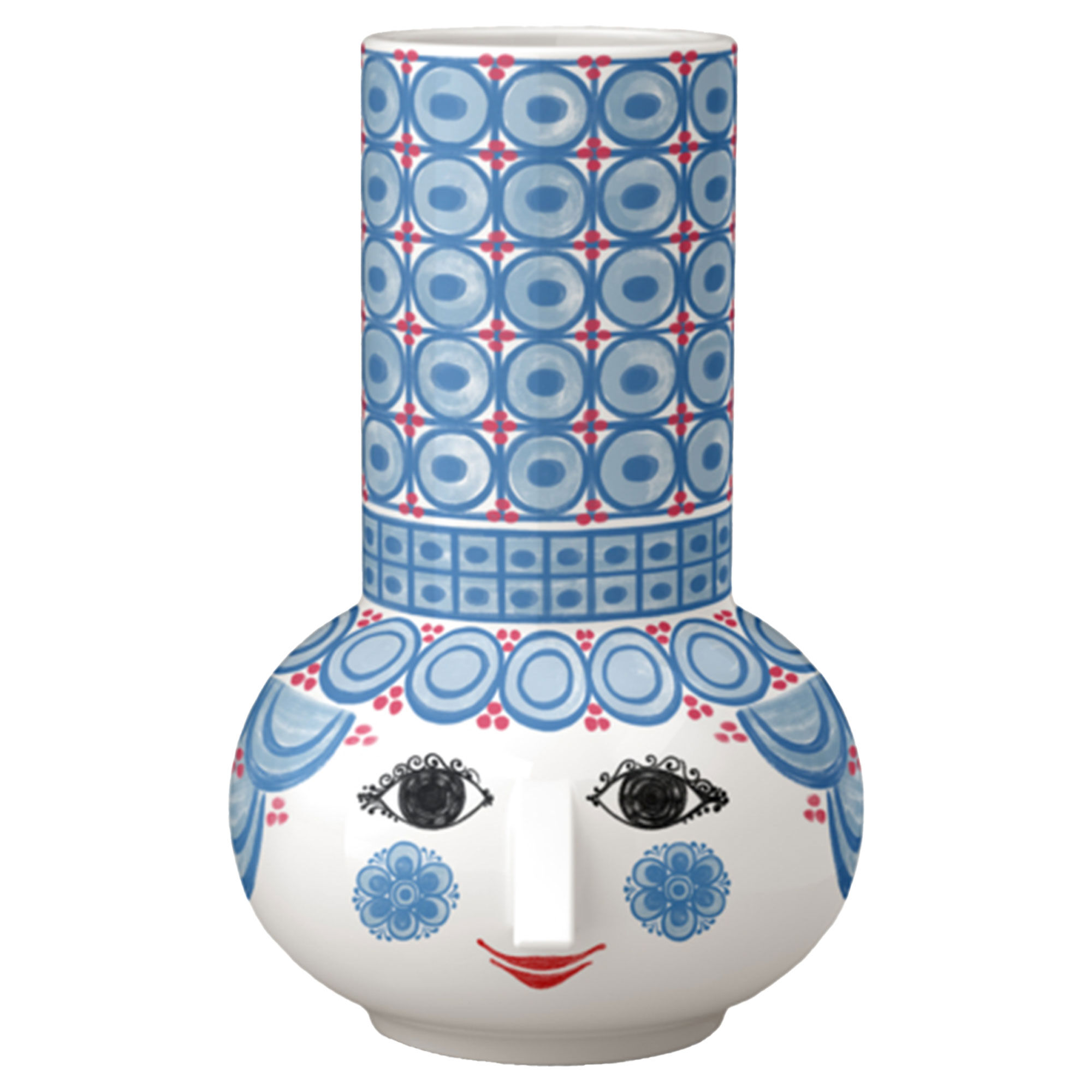 Bjørn Wiinblad Olga Lysestage 14 cm, lysblå