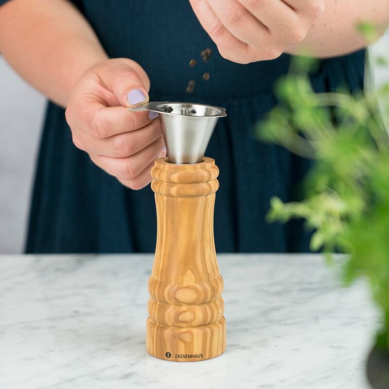 Trakt for krydderkvern