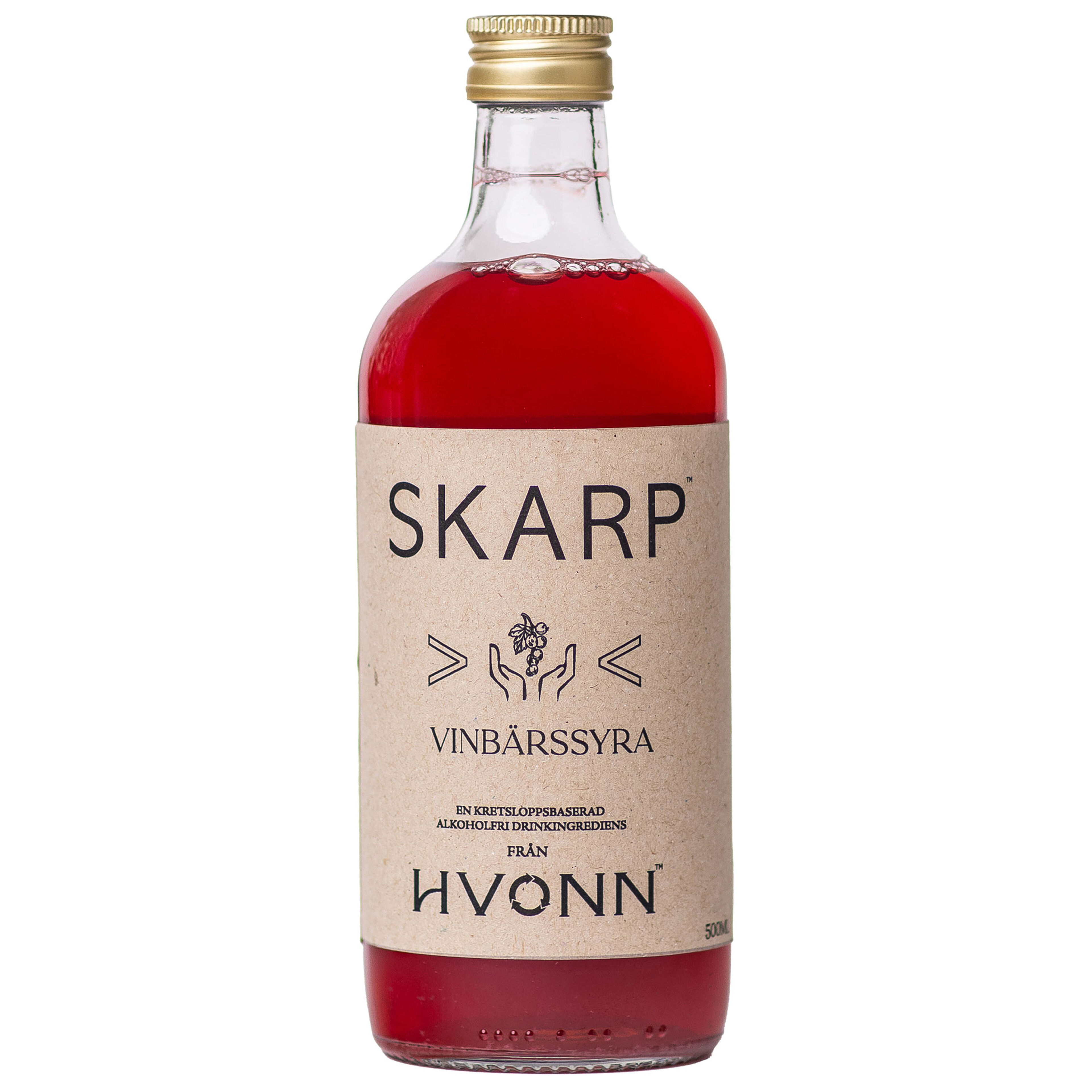 Hvonn Skarp Viinimarjahappo juoma, 500 ml