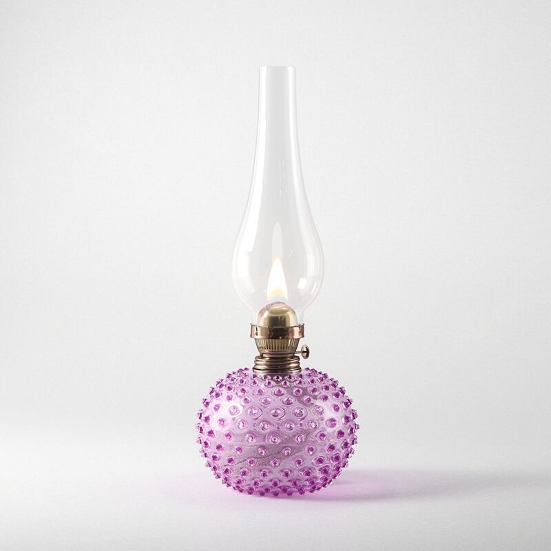 Paris Olielampa, lyserød