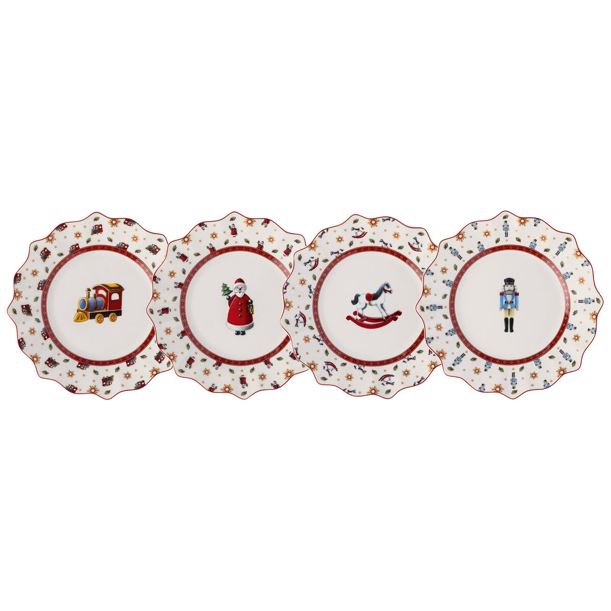Villeroy & Boch Toy's Delight Jubilæumstallerken, 4 stk.