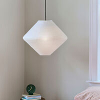 HAY Paper Diamond lampskärm 60 cm, classic white