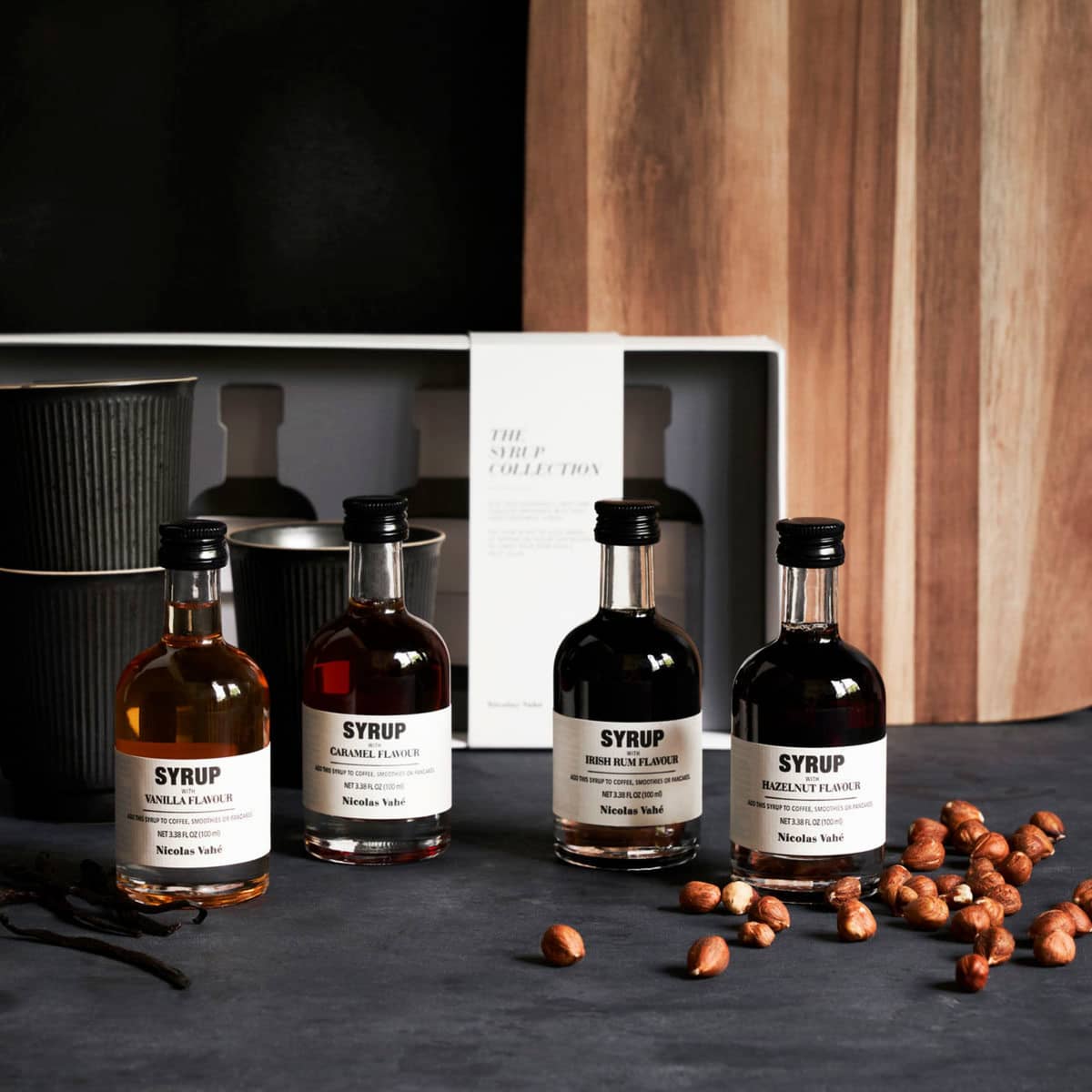 The Syrup Collection presentask 4x10 cl