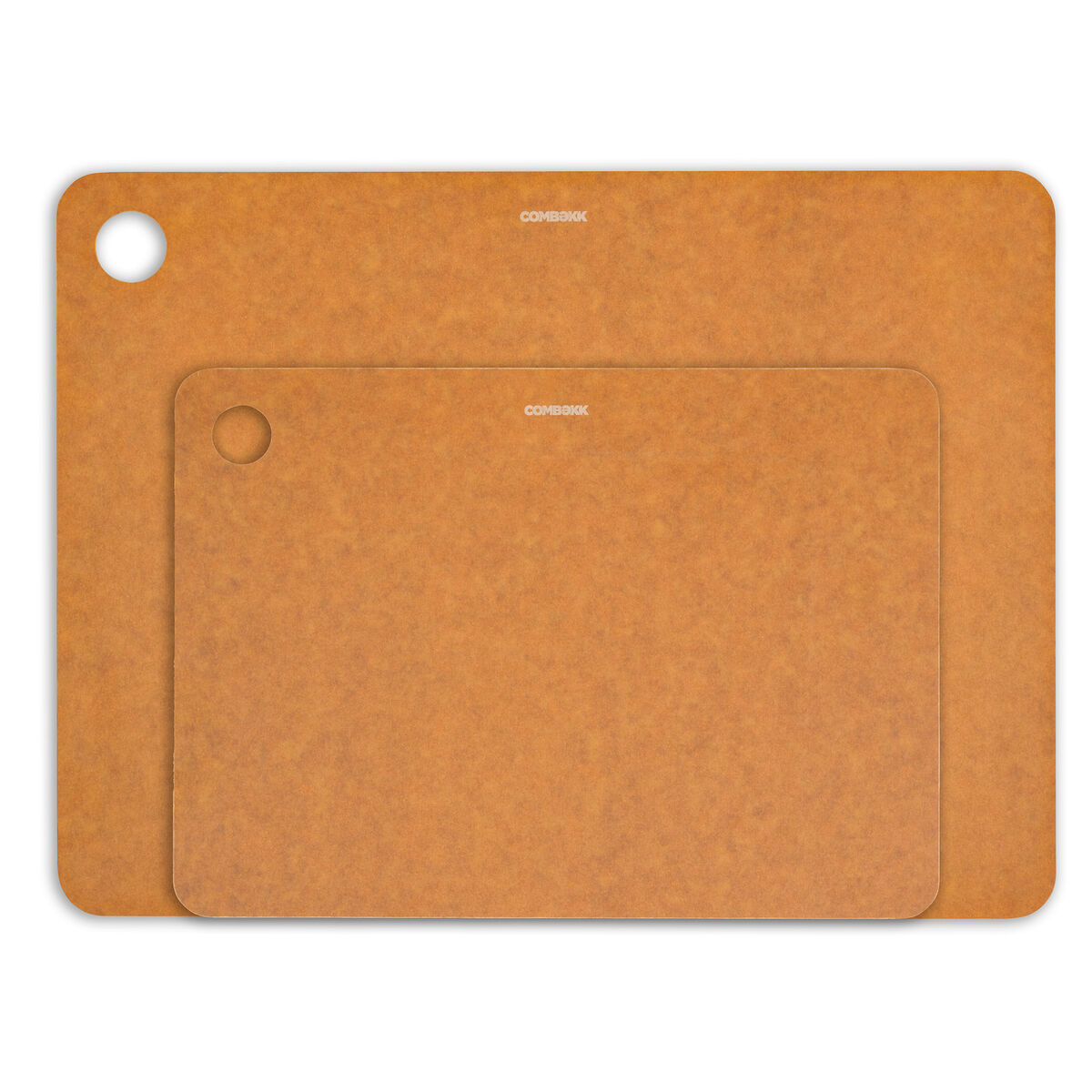 Skærebræt, brun, 2 stk.