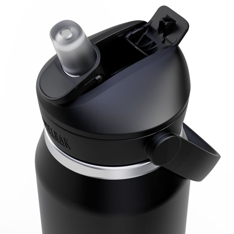 Thrive Flip Straw drikkeflaske 0,75 liter, sort