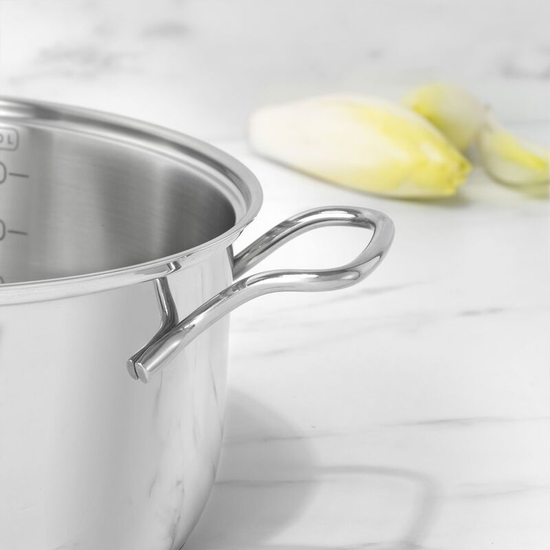 Intuition gryte rustfritt stål, 10 liter