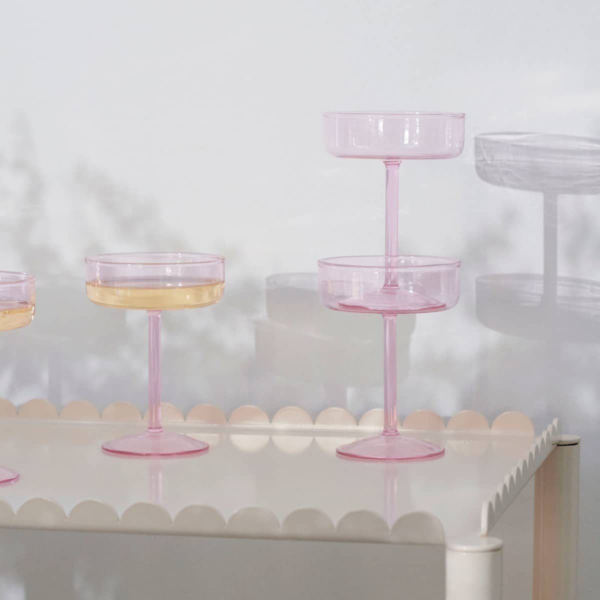 Arcs Trolley High vaunu, eggshell