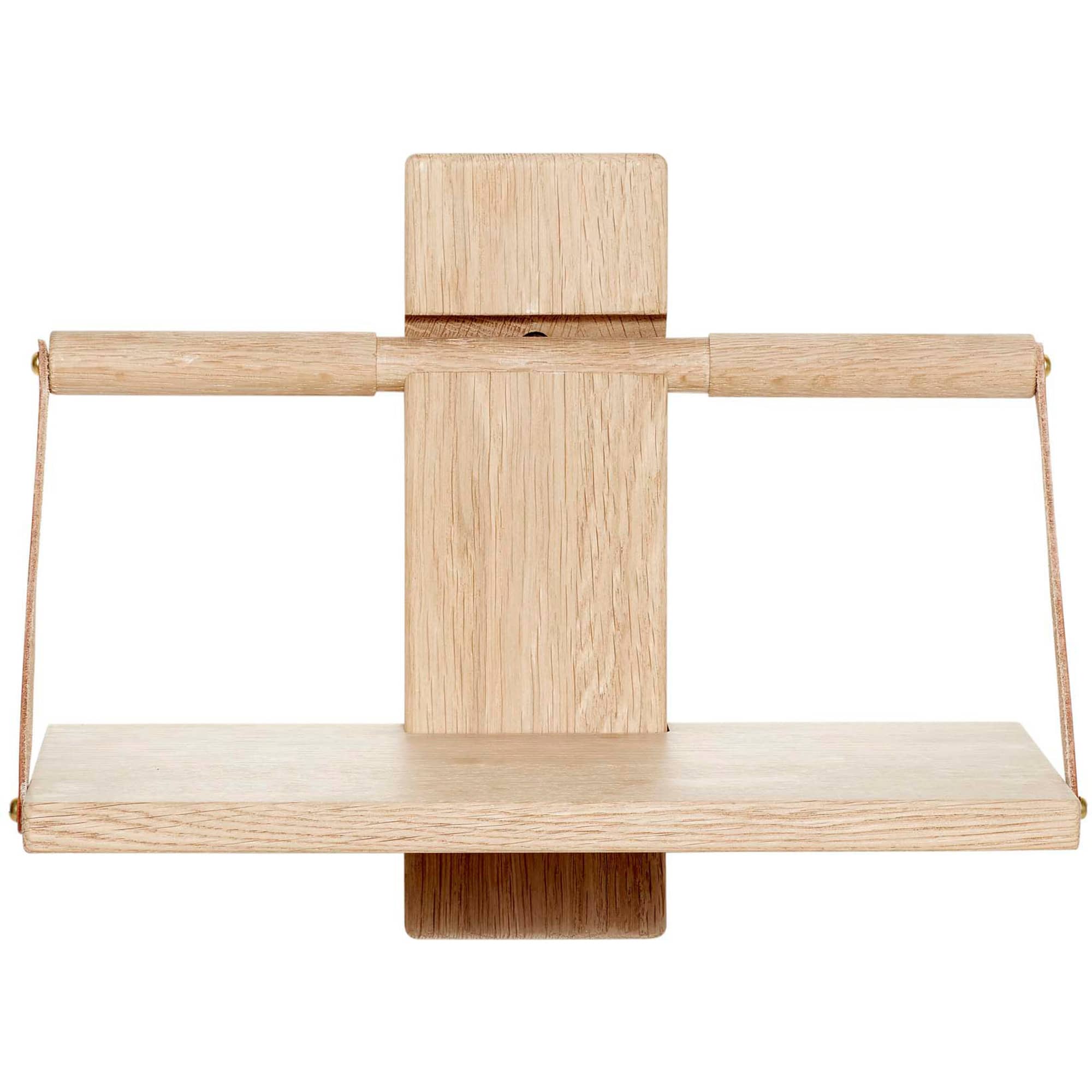 Produktfoto för Andersen Furniture Wood wall Shelf 30 x 18 x 24 cm Liten Oak