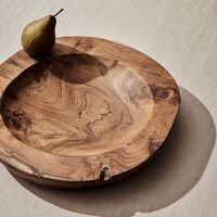 Kulho (large), tiikki