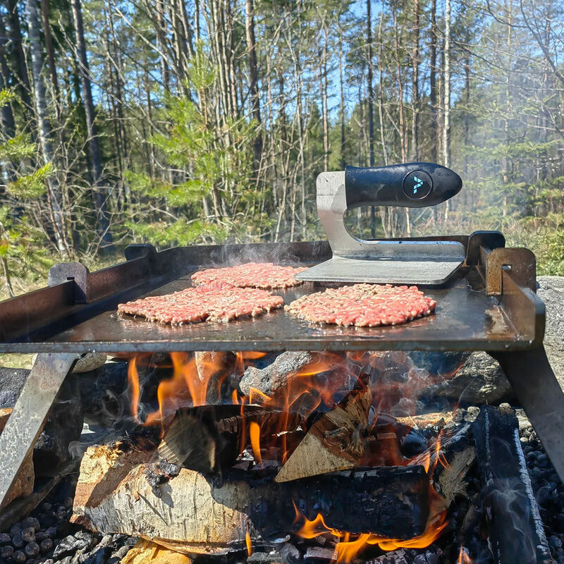 Smash grillpress, 14 x 13 cm