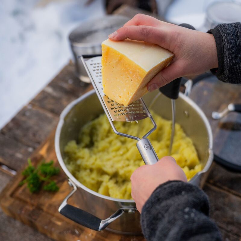 Medium groft rivejern 6,5 x 32 cm