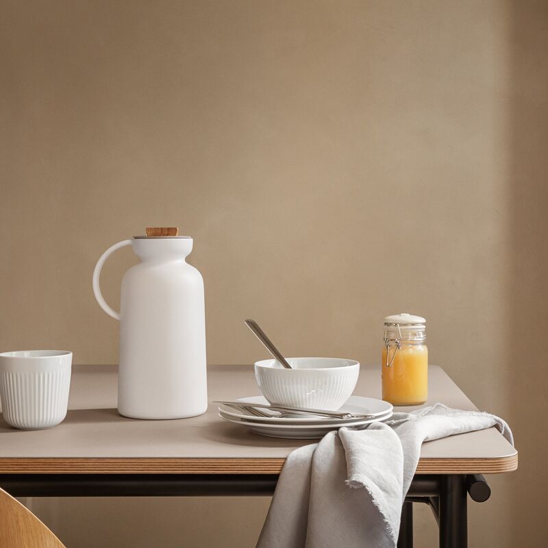 Silhouette termokande 1 liter, hvid