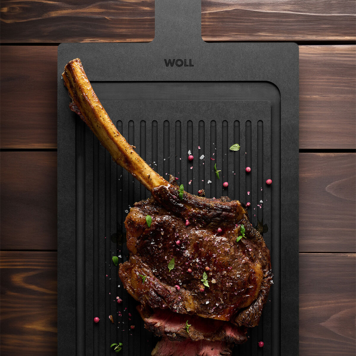 Woll Cut It skjære- og serveringsbrett 37 × 25 cm