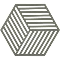Hexagon grytunderlägg, olive green