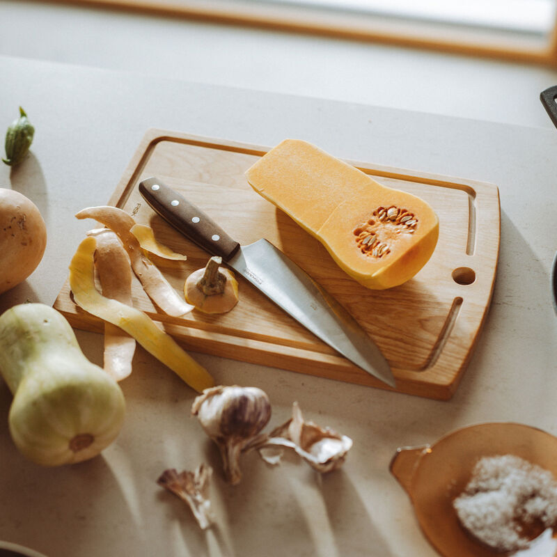 Folken skärbräda 25 × 36 cm, björk