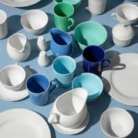 Lyngby Porcelæn Rhombe C. Maitokannu Sininen 39 cm