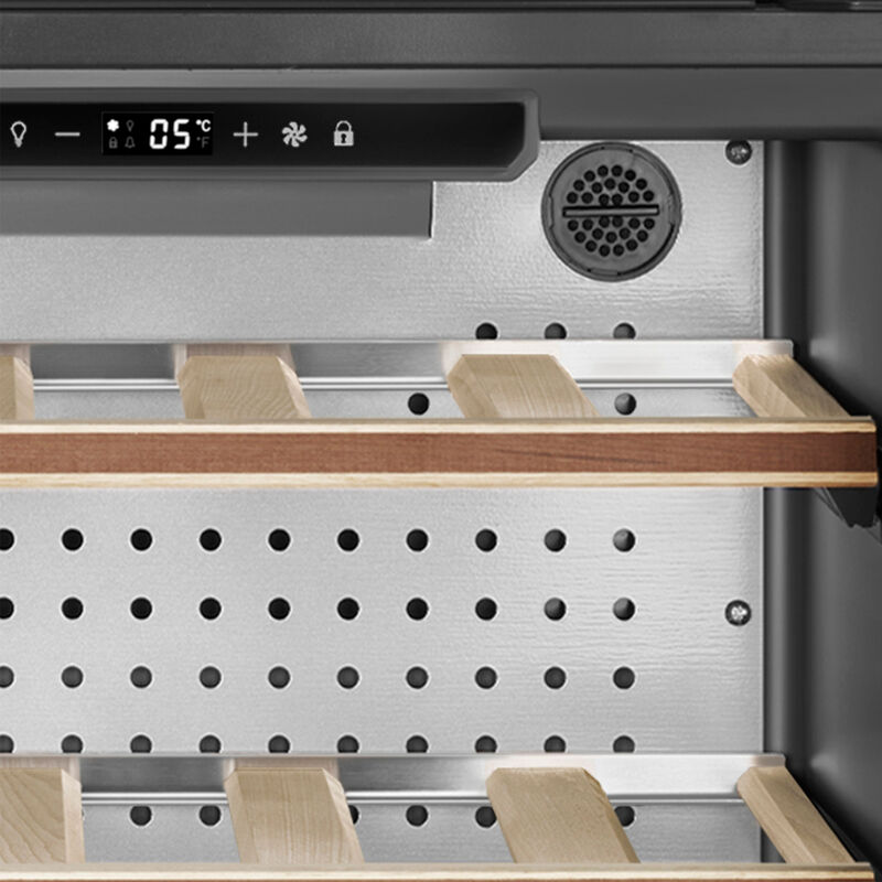 Classic inbyggbar vinkyl 45 cm 20 flaskor, rostfritt stål