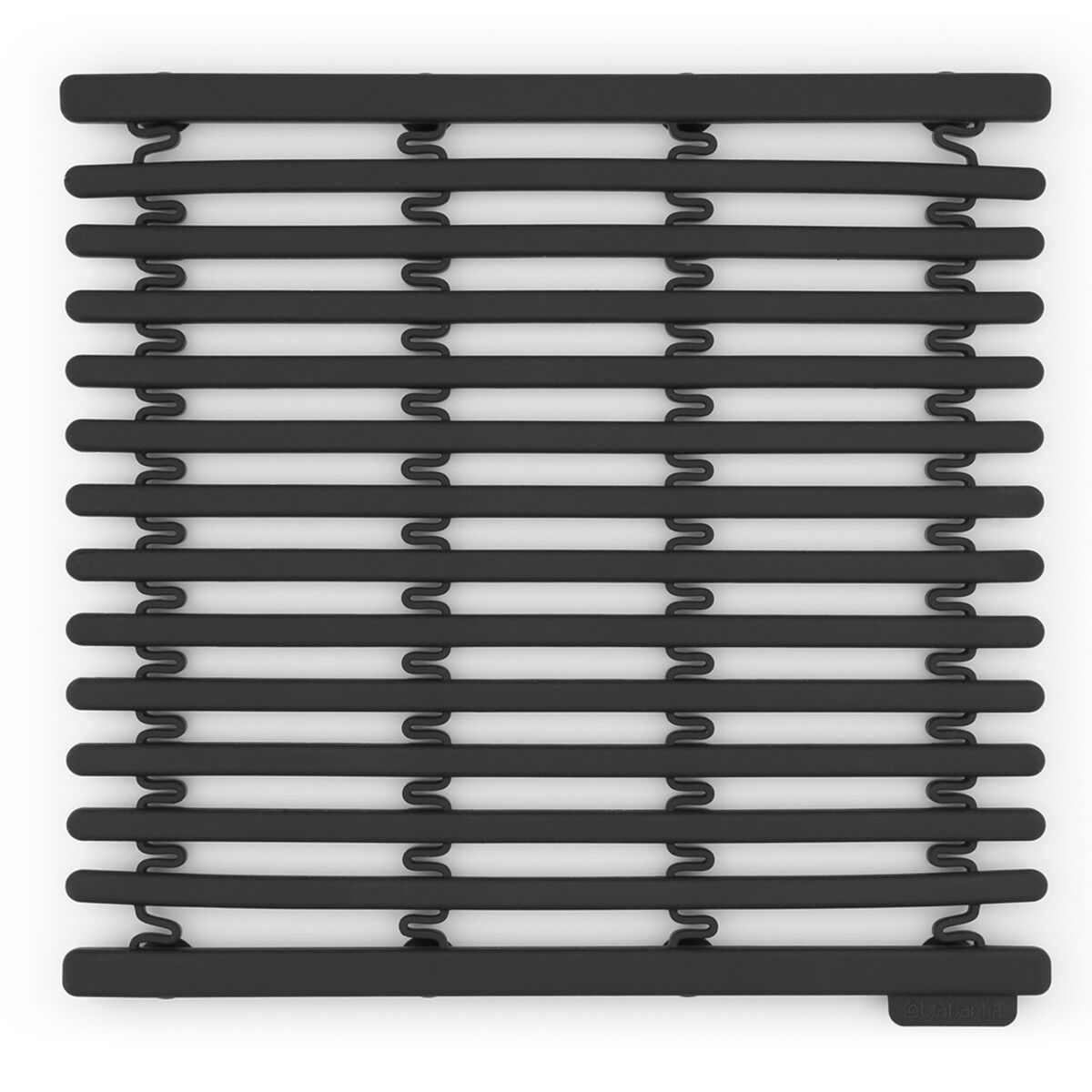 SinkSide oppvaskmatte silikon, mørkegrå