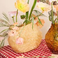 Corallo vase 45 cm, gul