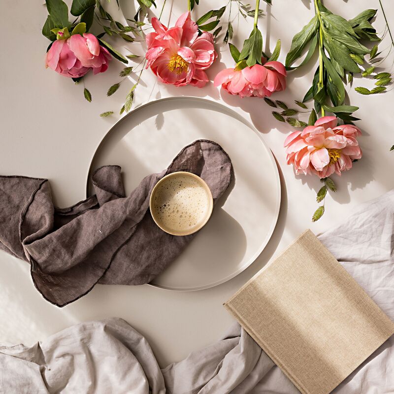 Circle bricka, 30 cm, sand