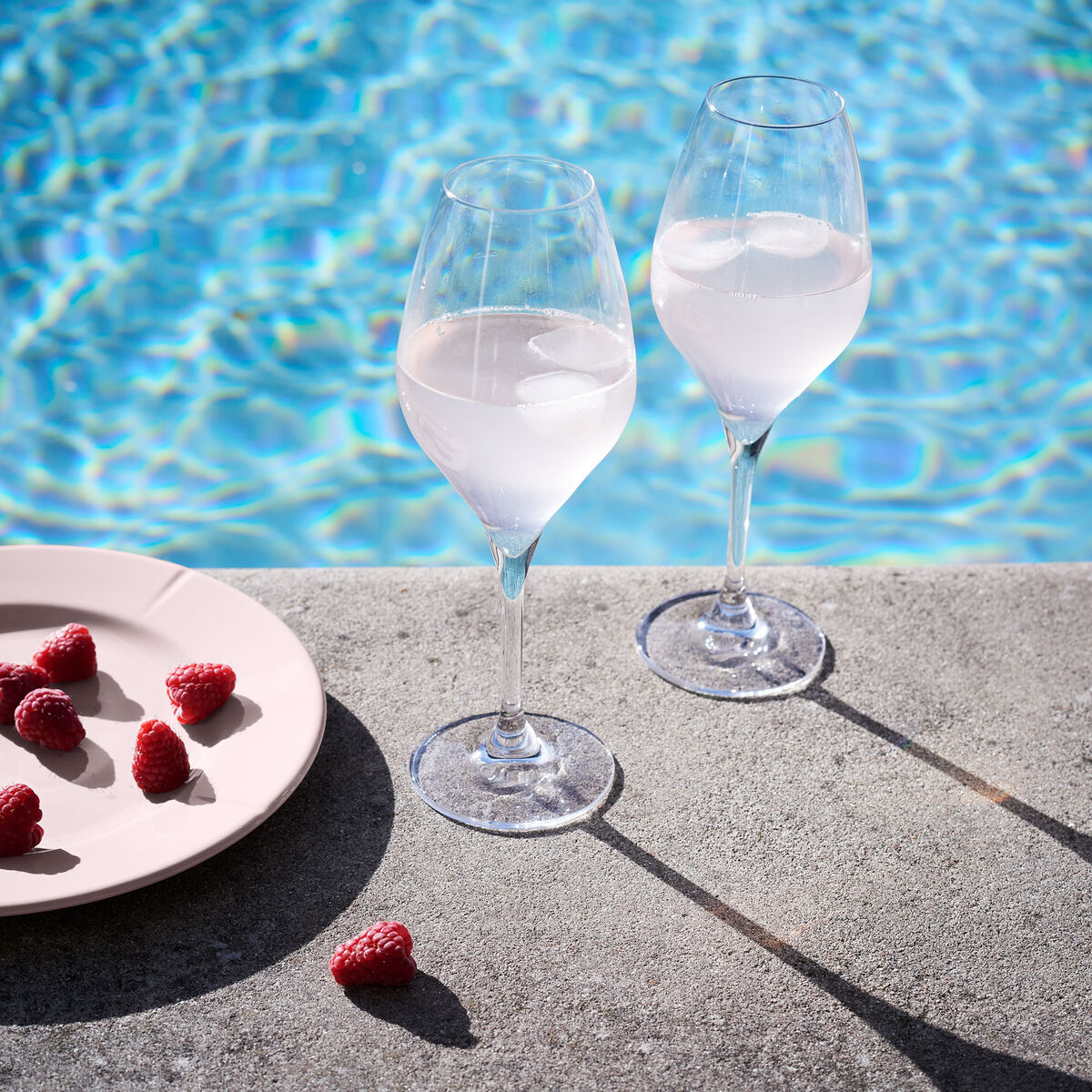 Premium champagneglass 37 cl 2 stk, klar