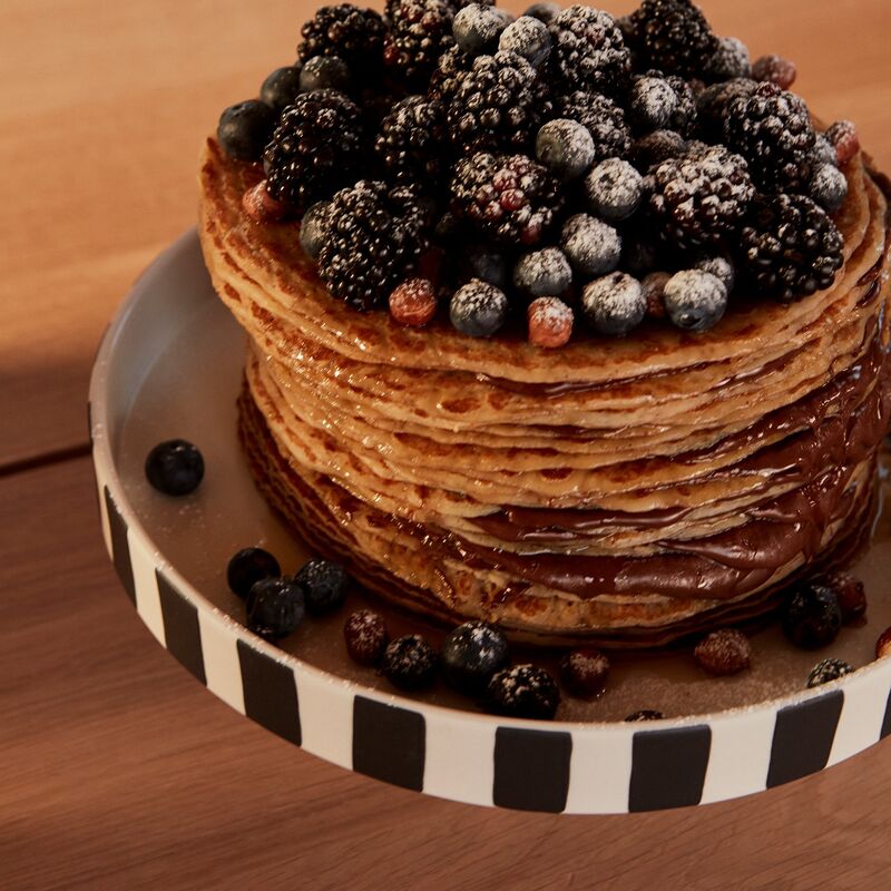 Toppu tarjoiluvati 27 cm, white