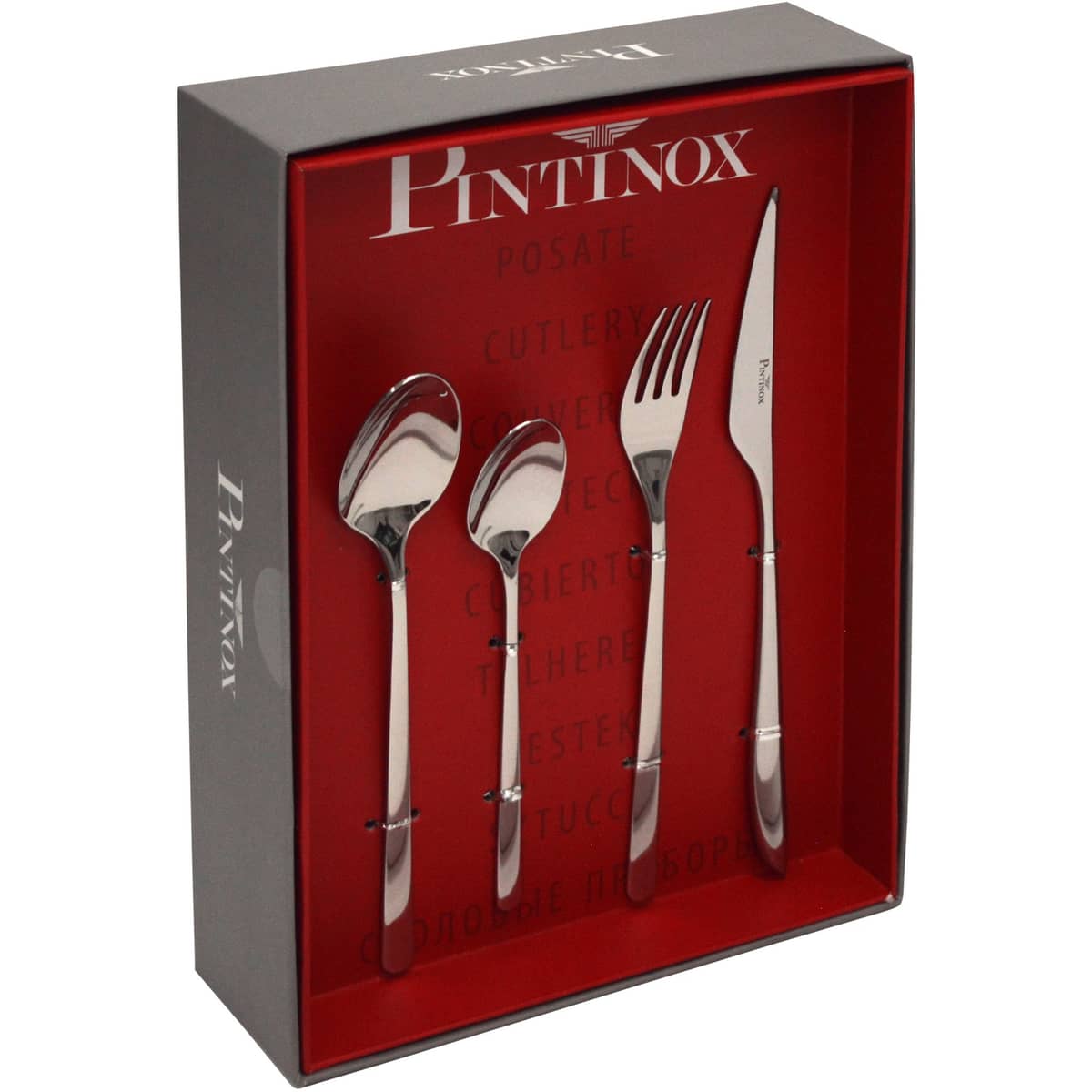 Florence Inox ruokailuvälinesetti 24 osaa, inox