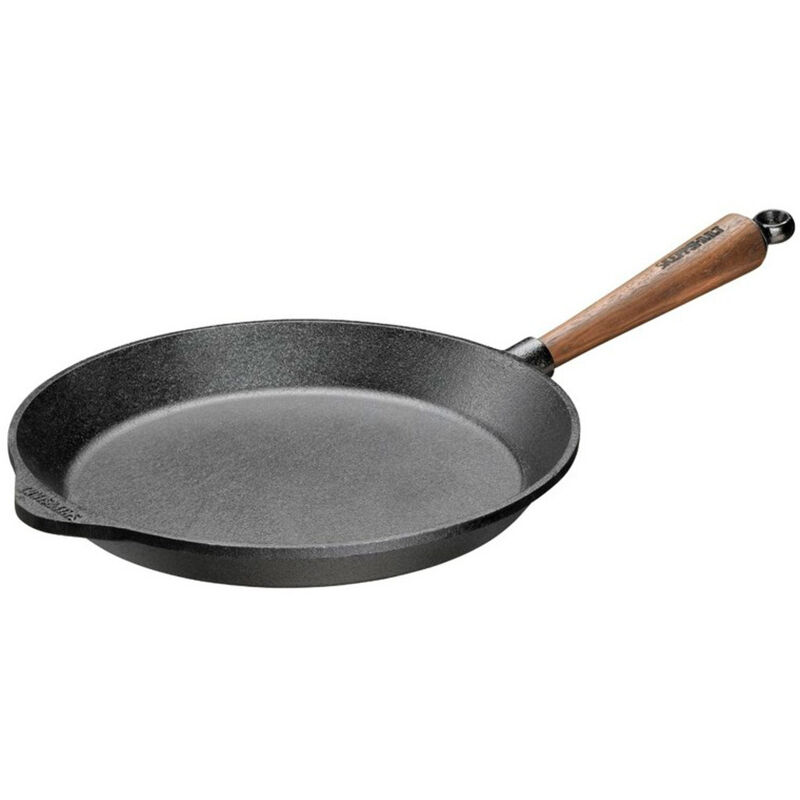 Stekpanna 28 cm Valnötshandtag