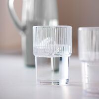 Kusintha Caféglas 38 cl, klar, 4 stk.
