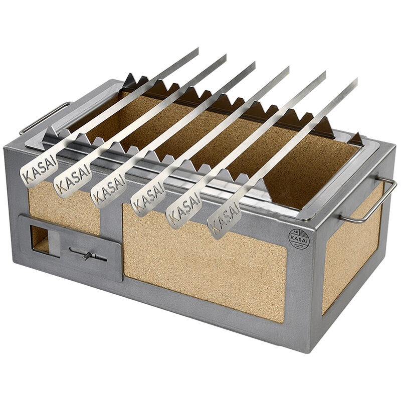 Kasai Spydstativ & grillspyd 6 stk. (Medium Long)