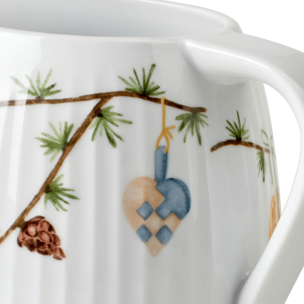 Kähler Hammershøi Christmas Saucekande 66 cl, hvid