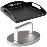 Kockums Jernverk Stekplatta med vikt