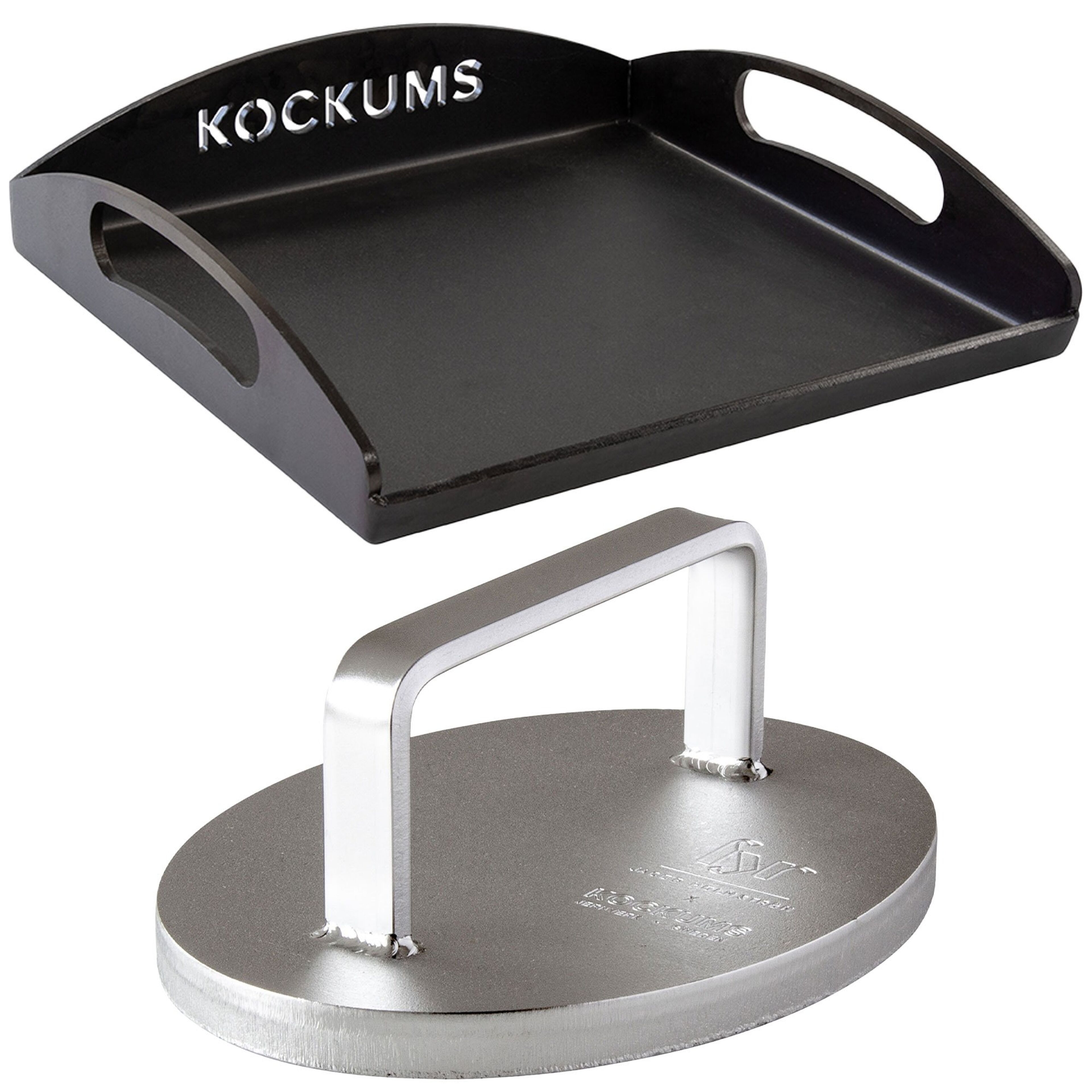 Kockums Jernverk Stekplatta med vikt