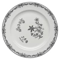 Ostindia Svart Tallrik, 27 cm