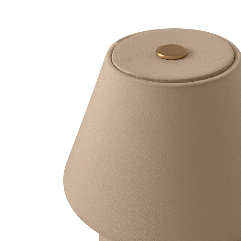 Globen Lighting Iris 16 Portabel bordslampa, mocha