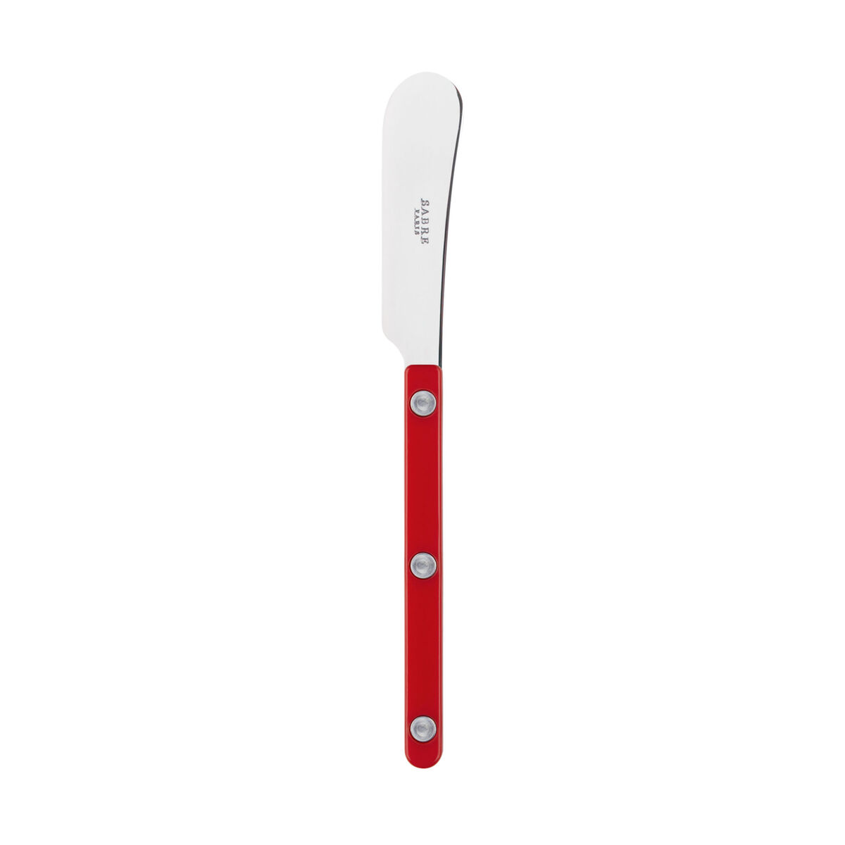 Sabre Bistrot Solid smörkniv, röd